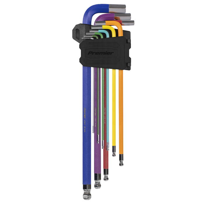 Extra-Long Ball-End Hex Key Set - Imperial 9pc | AK7198