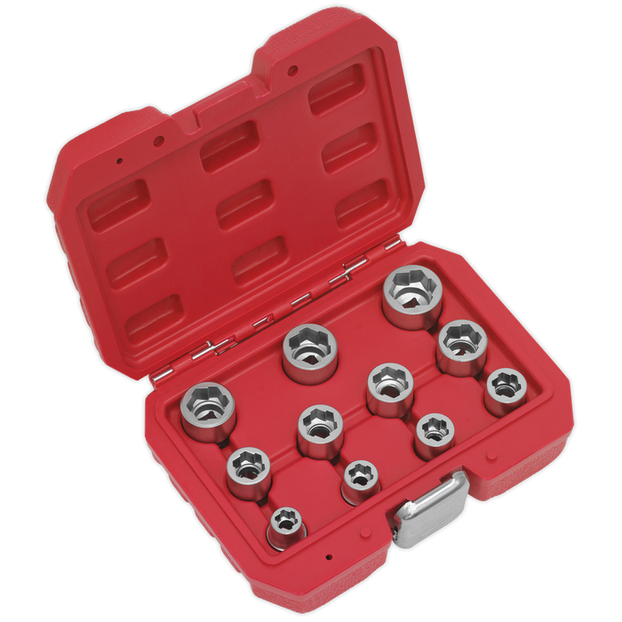 Premier Bolt Extractor Socket Set 3/8"Sq Drive 11pc | AK7281
