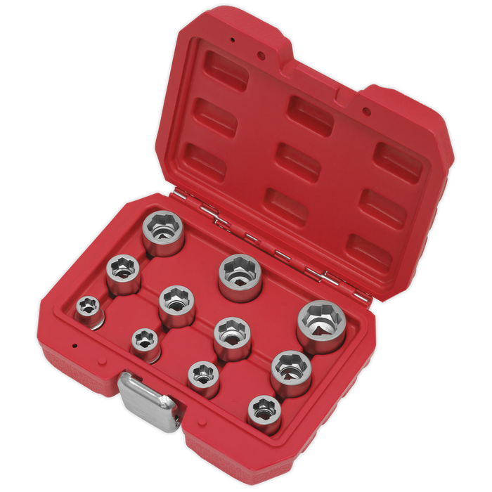 Premier Bolt Extractor Socket Set 3/8"Sq Drive 11pc | AK7281