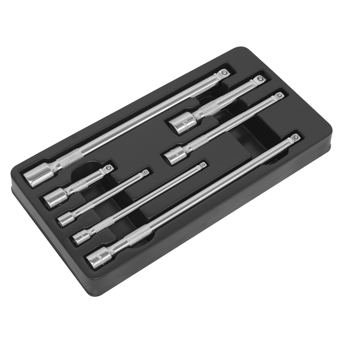Premier Wobble/Rigid Extension Bar Set 1/4", 3/8" & 1/2"Sq Drive 7pc | AK770