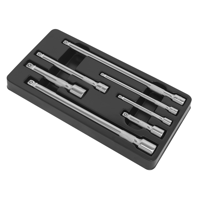 Premier Wobble/Rigid Extension Bar Set 1/4", 3/8" & 1/2"Sq Drive 7pc | AK770
