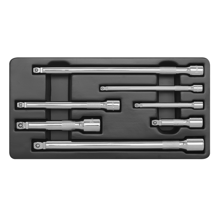 Premier Wobble/Rigid Extension Bar Set 1/4", 3/8" & 1/2"Sq Drive 7pc | AK770
