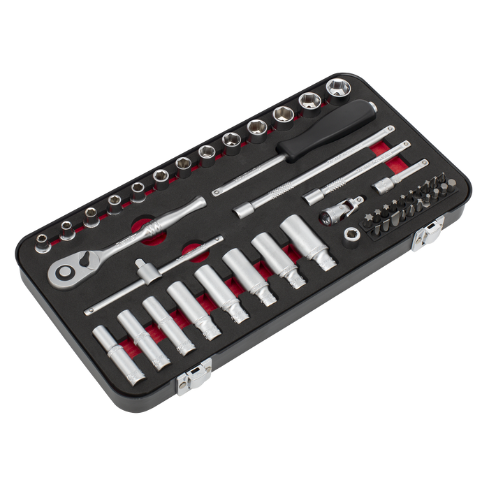 Premier Platinum Socket Set 1/4"Sq Drive 49pc | AK7920