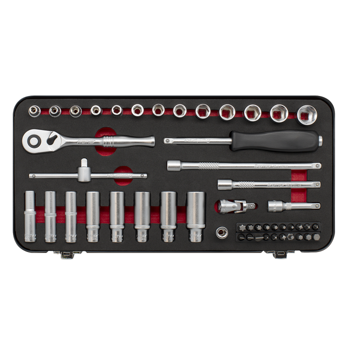 Premier Platinum Socket Set 1/4"Sq Drive 49pc | AK7920