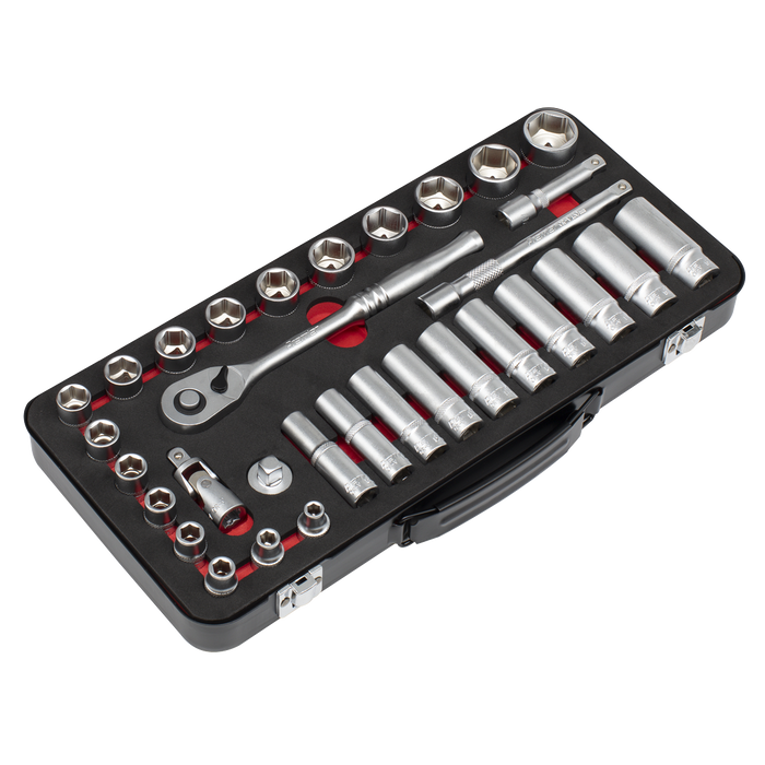 Premier Platinum Socket Set 3/8"Sq Drive 32pc | AK7922