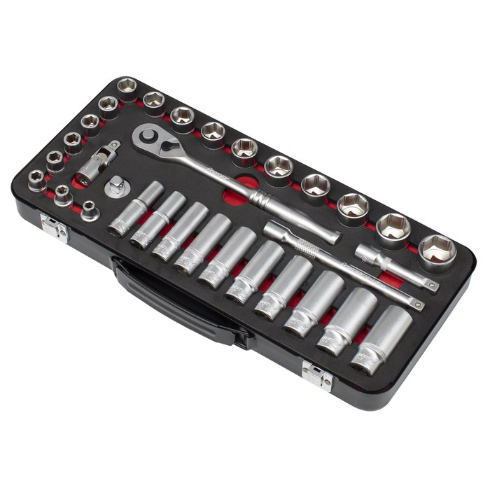 Premier Platinum Socket Set 3/8"Sq Drive 32pc | AK7922