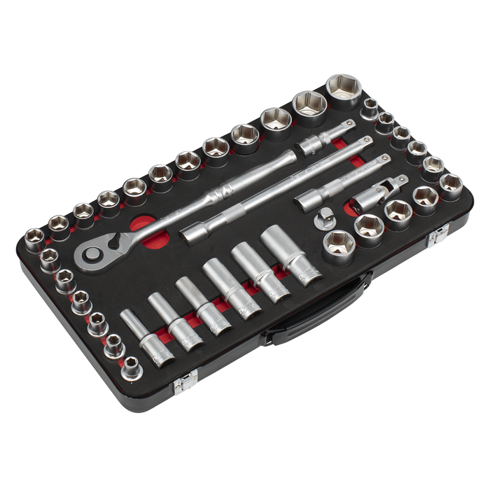 Premier Platinum Metric/Imperial Socket Set 1/2"Sq Drive 40pc | AK7925