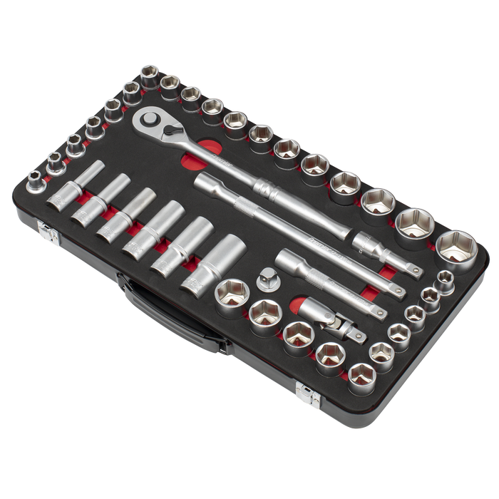 Premier Platinum Metric/Imperial Socket Set 1/2"Sq Drive 40pc | AK7925
