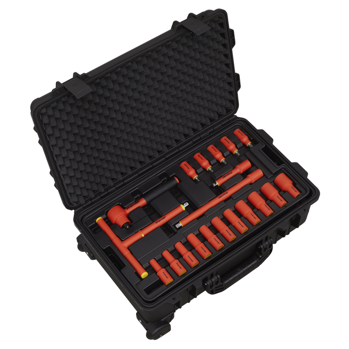 Premier Insulated Tool Kit 3/8"Sq Drive 1000V 50pc - VDE Approved | AK7938