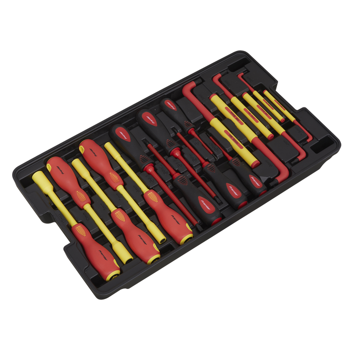 Premier Insulated Tool Kit 3/8"Sq Drive 1000V 50pc - VDE Approved | AK7938