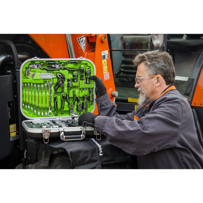 Premier Mechanic's Tool Kit 144pc - Hi-Vis Green | AK7980HV