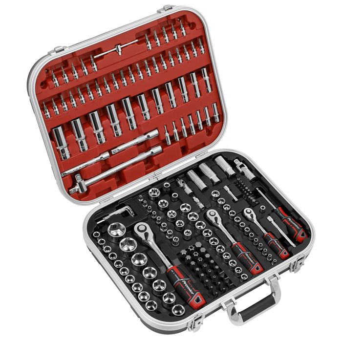 Premier Socket Set 1/4", 3/8" & 1/2"Sq Drive 172pc | AK7981