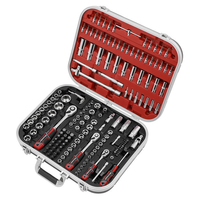 Premier Socket Set 1/4", 3/8" & 1/2"Sq Drive 172pc | AK7981