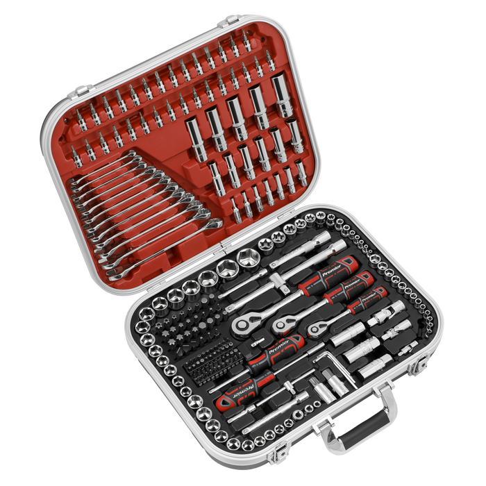 Premier Socket Set 1/4", 3/8" & 1/2"Sq Drive 216pc | AK7982