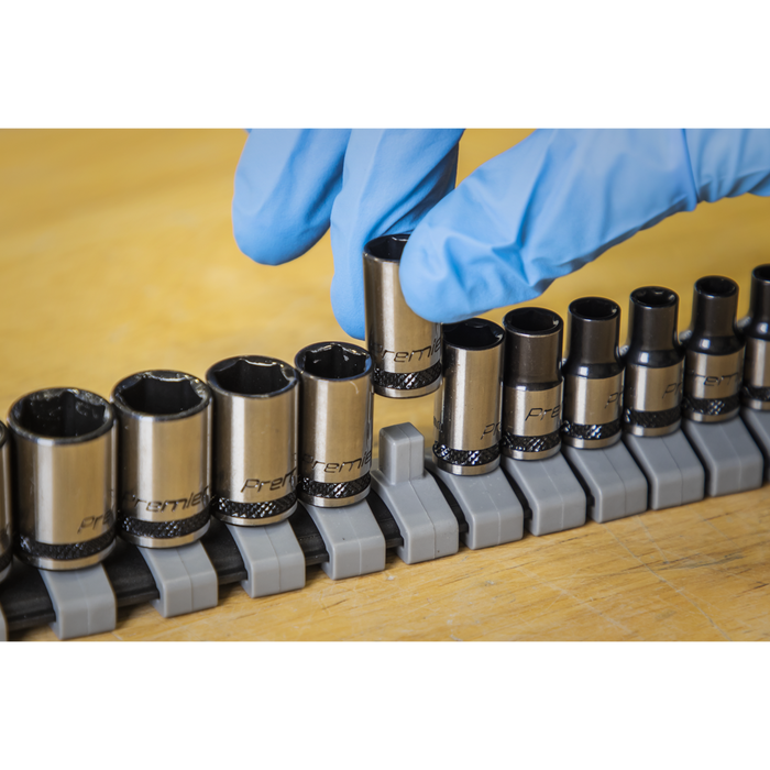Premier Black Socket Set 1/4"Sq Drive 13pc | AK7990
