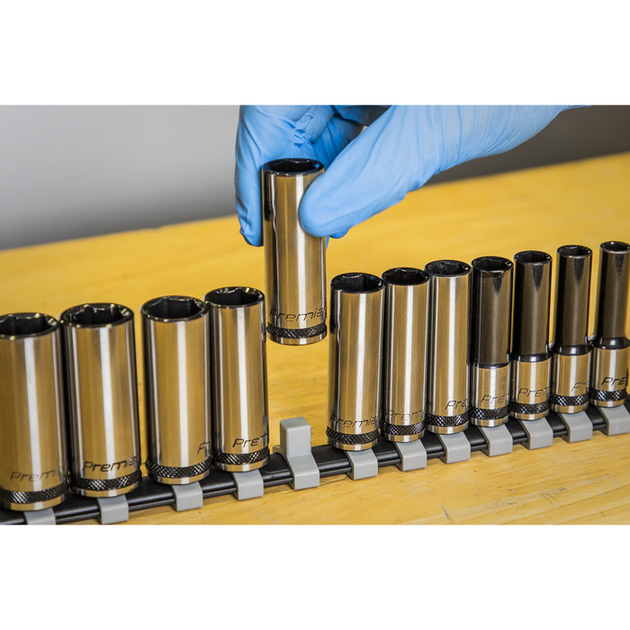Premier Black Deep Socket Set 3/8"Sq Drive 12pc | AK7993
