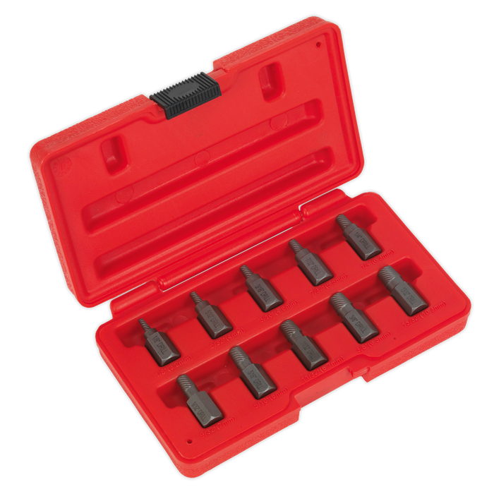 Multi-Spline Screw Extractor Set 10pc | AK8181