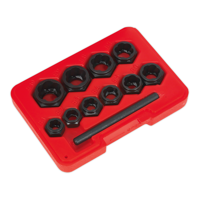 Spanner Type Bolt Extractor Set 11pc | AK8183