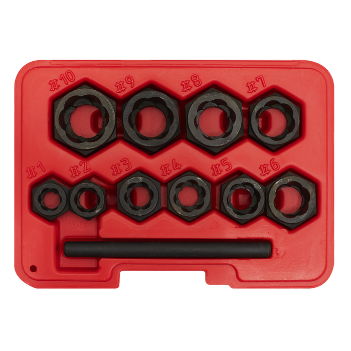 Spanner Type Bolt Extractor Set 11pc | AK8183