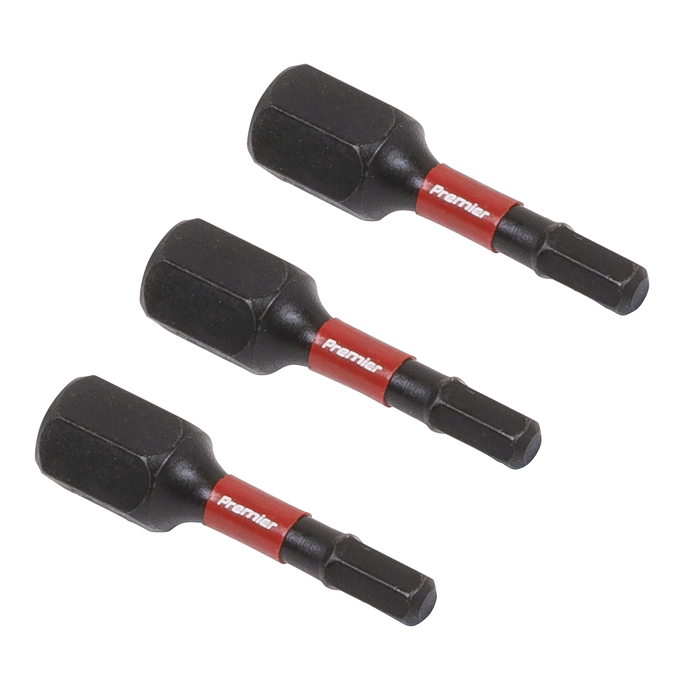 Premier Hex Impact Power Tool Bits 3 x 25mm 3pc | AK8211