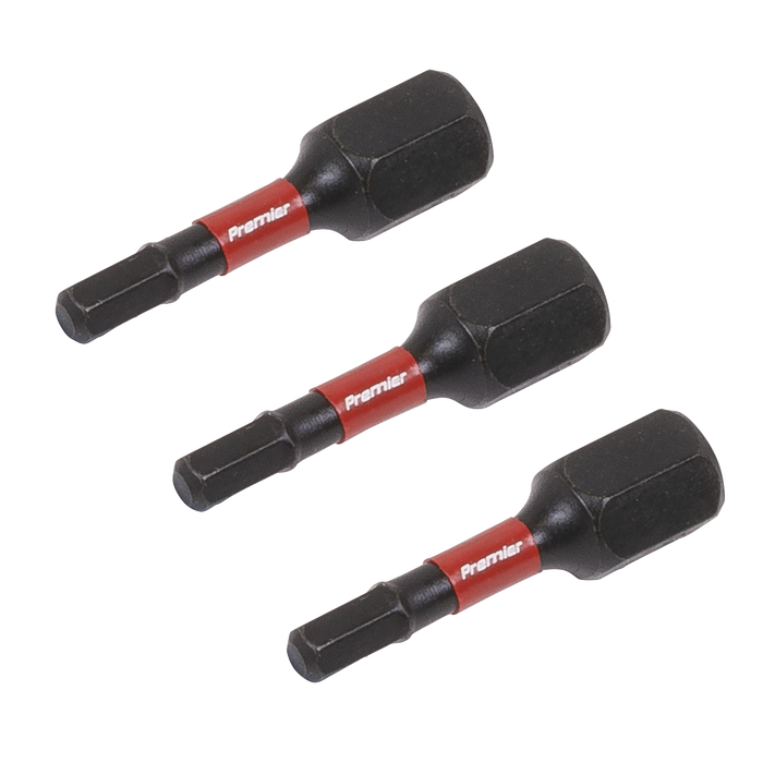 Premier Hex Impact Power Tool Bits 3 x 25mm 3pc | AK8211