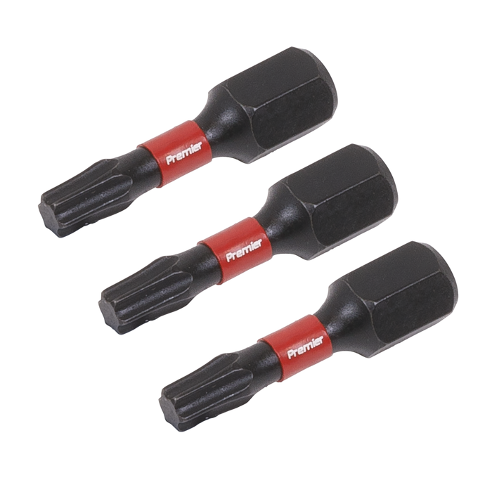 Premier TRX-Star* Impact Power Tool Bits T20 x 25mm 3pc | AK8217