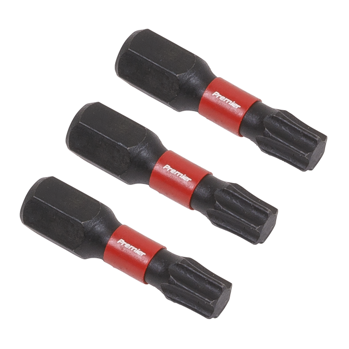 Premier TRX-Star* Impact Power Tool Bits T27 x 25mm 3pc | AK8219