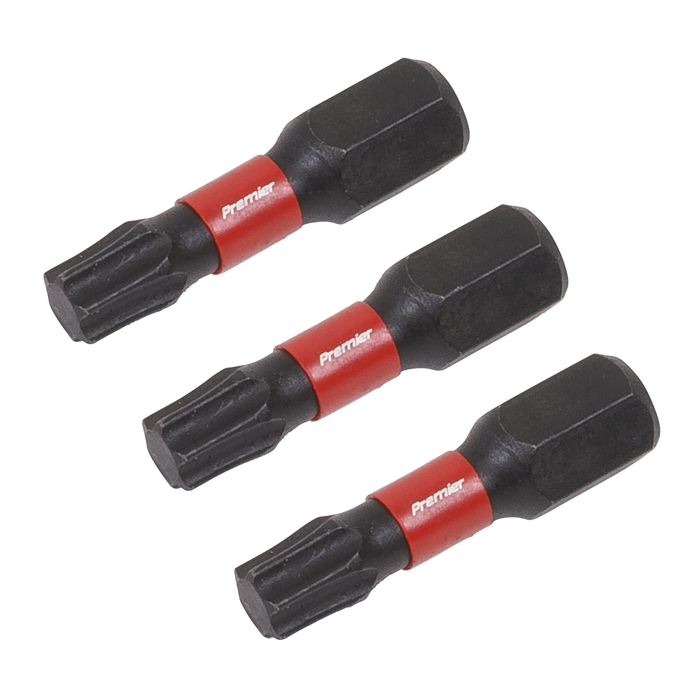 Premier TRX-Star* Impact Power Tool Bits T27 x 25mm 3pc | AK8219