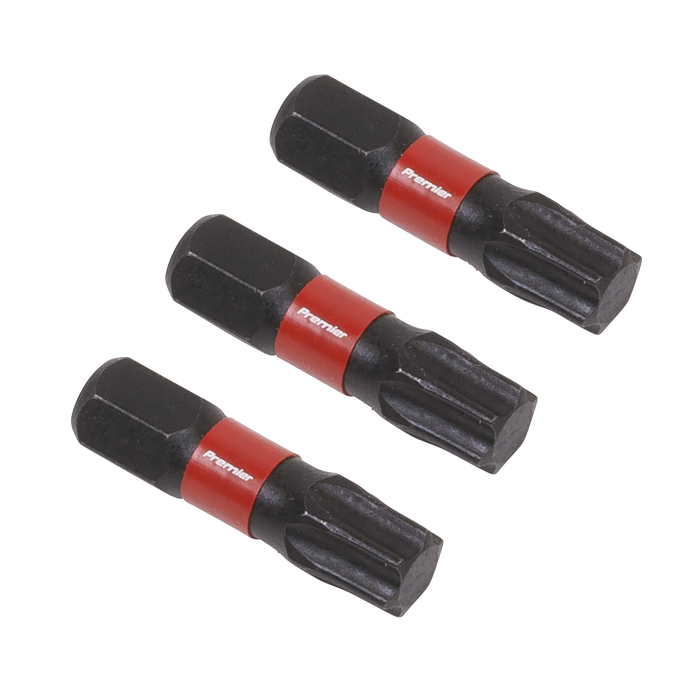 Premier TRX-Star* Impact Power Tool Bits T40 x 25mm 3pc | AK8221