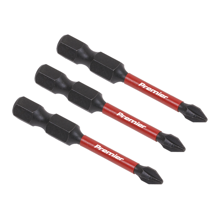 Premier Phillips Impact Power Tool Bits #1 x 50mm 3pc | AK8229