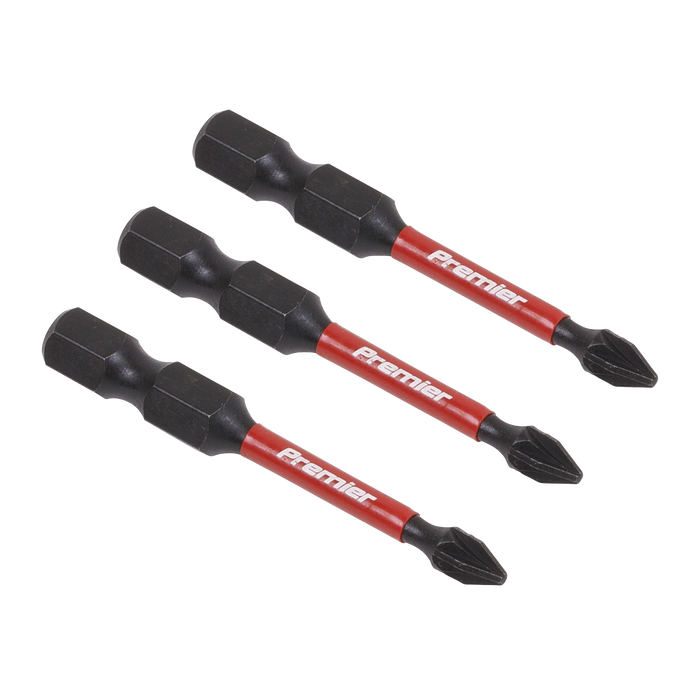 Premier Pozi Impact Power Tool Bits #1 x 50mm 3pc | AK8232