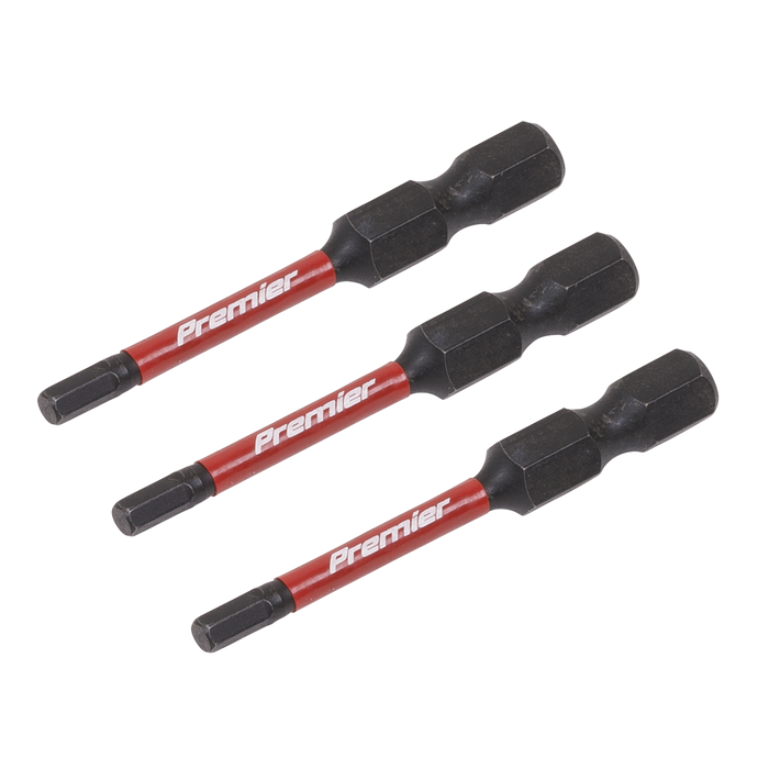 Premier Hex Impact Power Tool Bits 3 x 50mm 3pc | AK8236