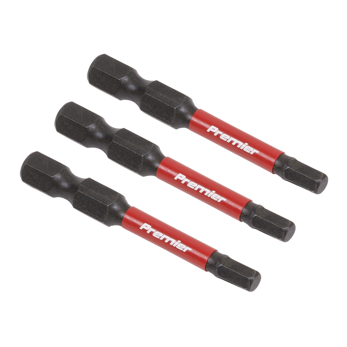 Premier Hex Impact Power Tool Bits 4 x 50mm 3pc | AK8237