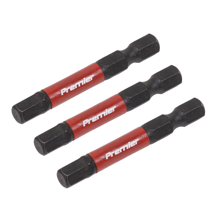 Premier Hex Impact Power Tool Bits 6 x 50mm 3pc | AK8239