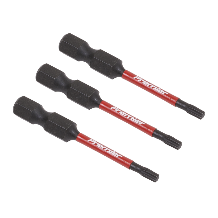 Premier TRX-Star* Impact Power Tool Bits T10 x 50mm 3pc | AK8240