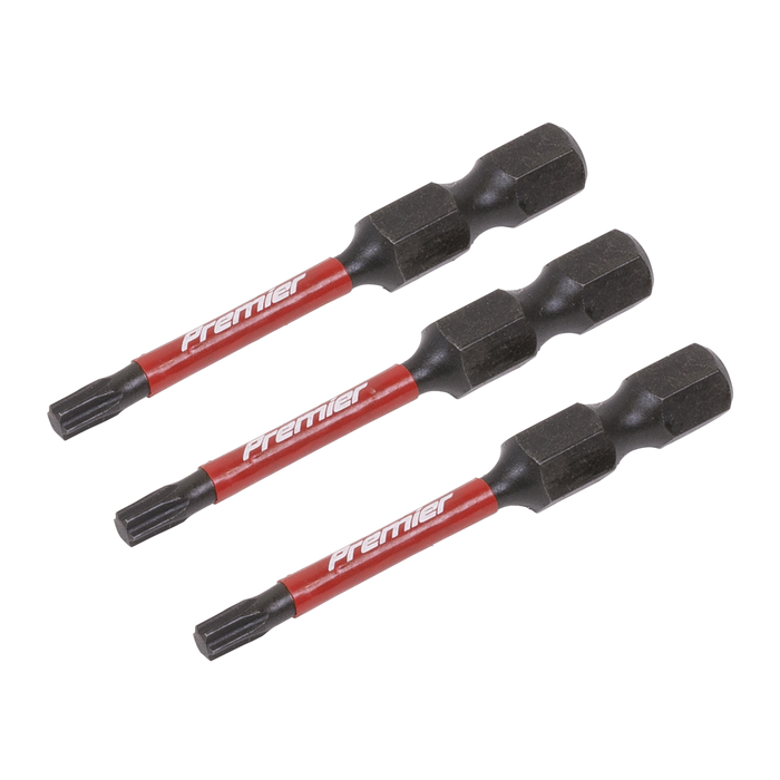 Premier TRX-Star* Impact Power Tool Bits T15 x 50mm 3pc | AK8241