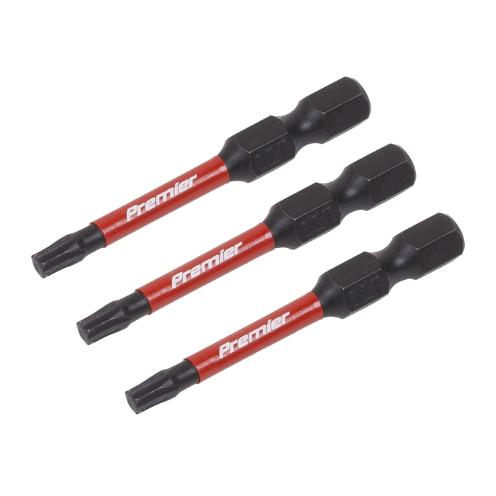 Premier TRX-Star* Impact Power Tool Bits T20 x 50mm 3pc | AK8242