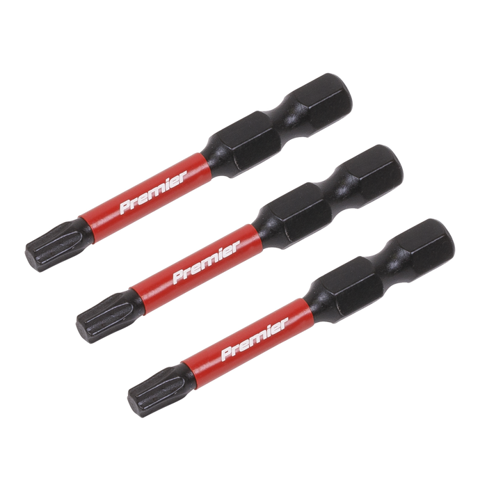 Premier TRX-Star* Impact Power Tool Bits T25 x 50mm 3pc | AK8243