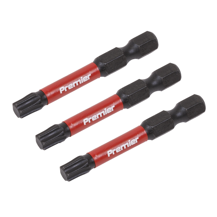 Premier TRX-Star* Impact Power Tool Bits T30 x 50mm 3pc | AK8245