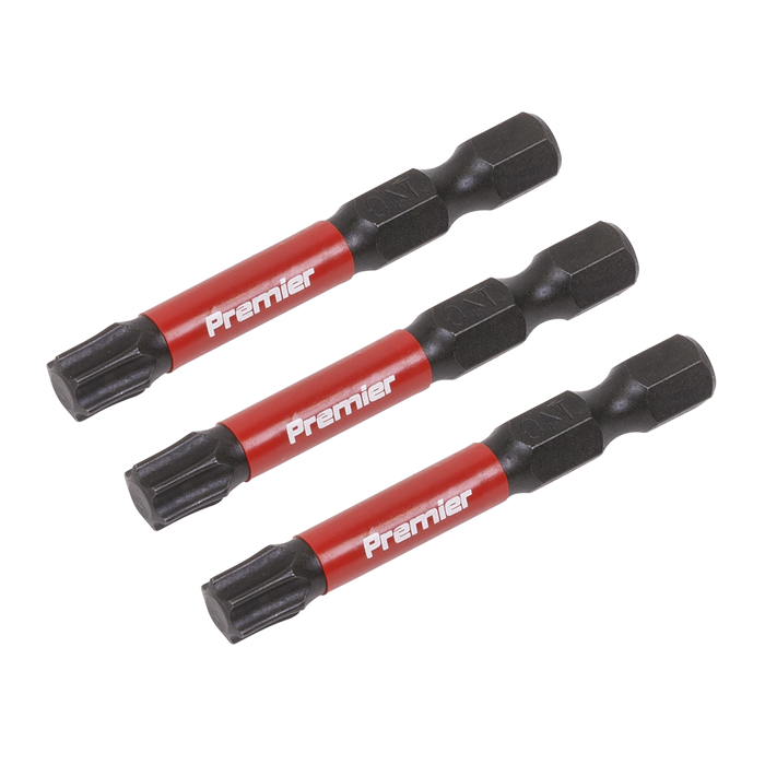 Premier TRX-Star* Impact Power Tool Bits T40 x 50mm 3pc | AK8246