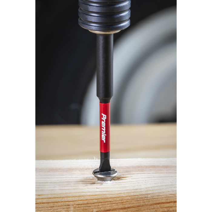 Premier Slotted Impact Power Tool Bits 6.5 x 75mm 3pc | AK8253