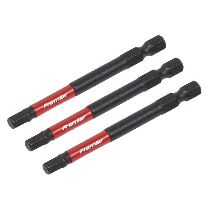 Premier Hex Impact Power Tool Bits 5 x 75mm 3pc | AK8263