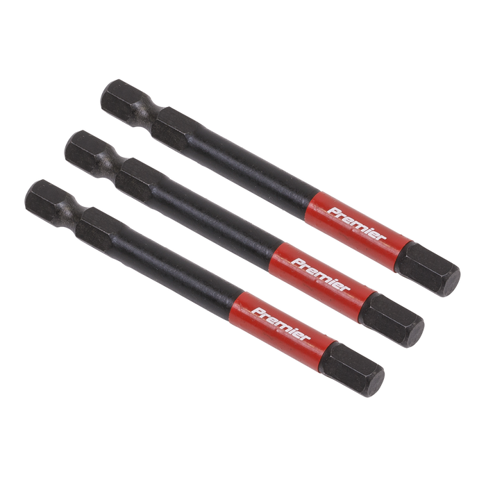 Premier Hex Impact Power Tool Bits 6 x 75mm 3pc | AK8264