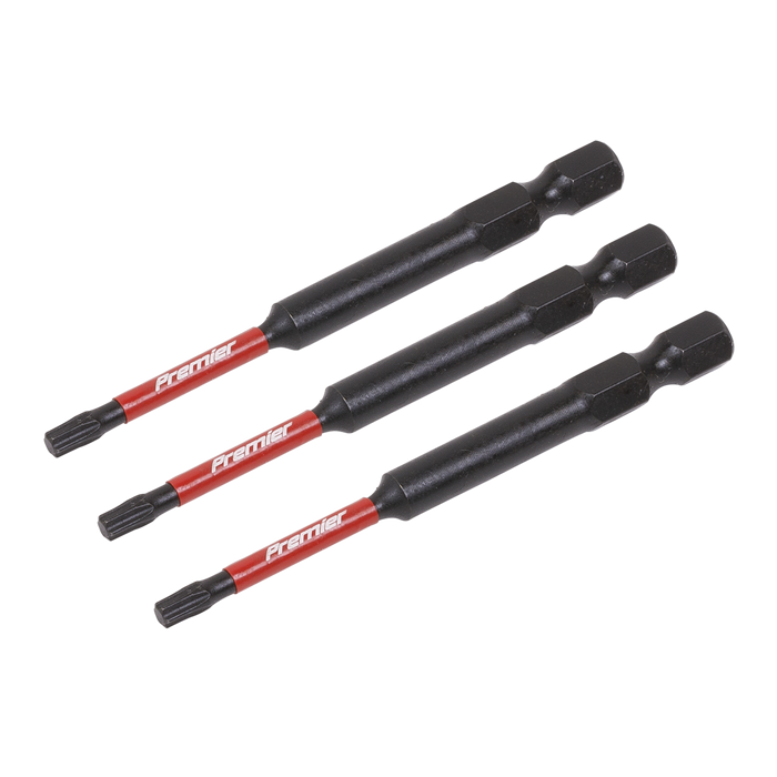 Premier TRX-Star* Impact Power Tool Bits T15 x 75mm 3pc | AK8266