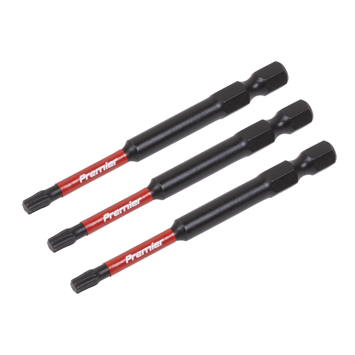 Premier TRX-Star* Impact Power Tool Bits T20 x 75mm 3pc | AK8267