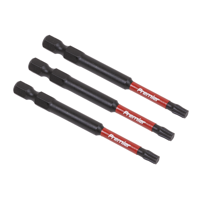 Premier TRX-Star* Impact Power Tool Bits T25 x 75mm 3pc | AK8268