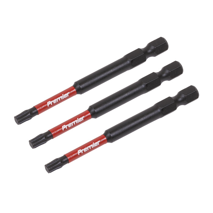 Premier TRX-Star* Impact Power Tool Bits T25 x 75mm 3pc | AK8268
