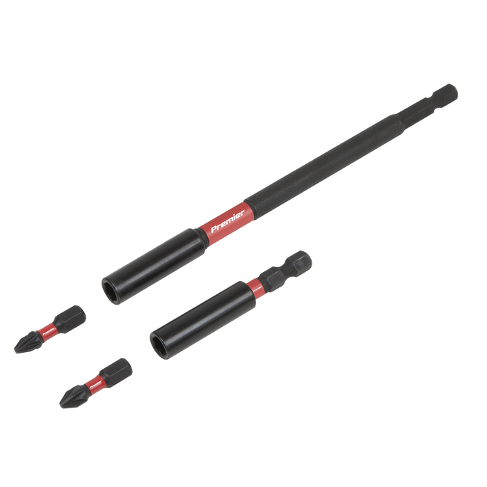 Premier Impact Grade Power Tool Bit Holder Set 4pc | AK8276