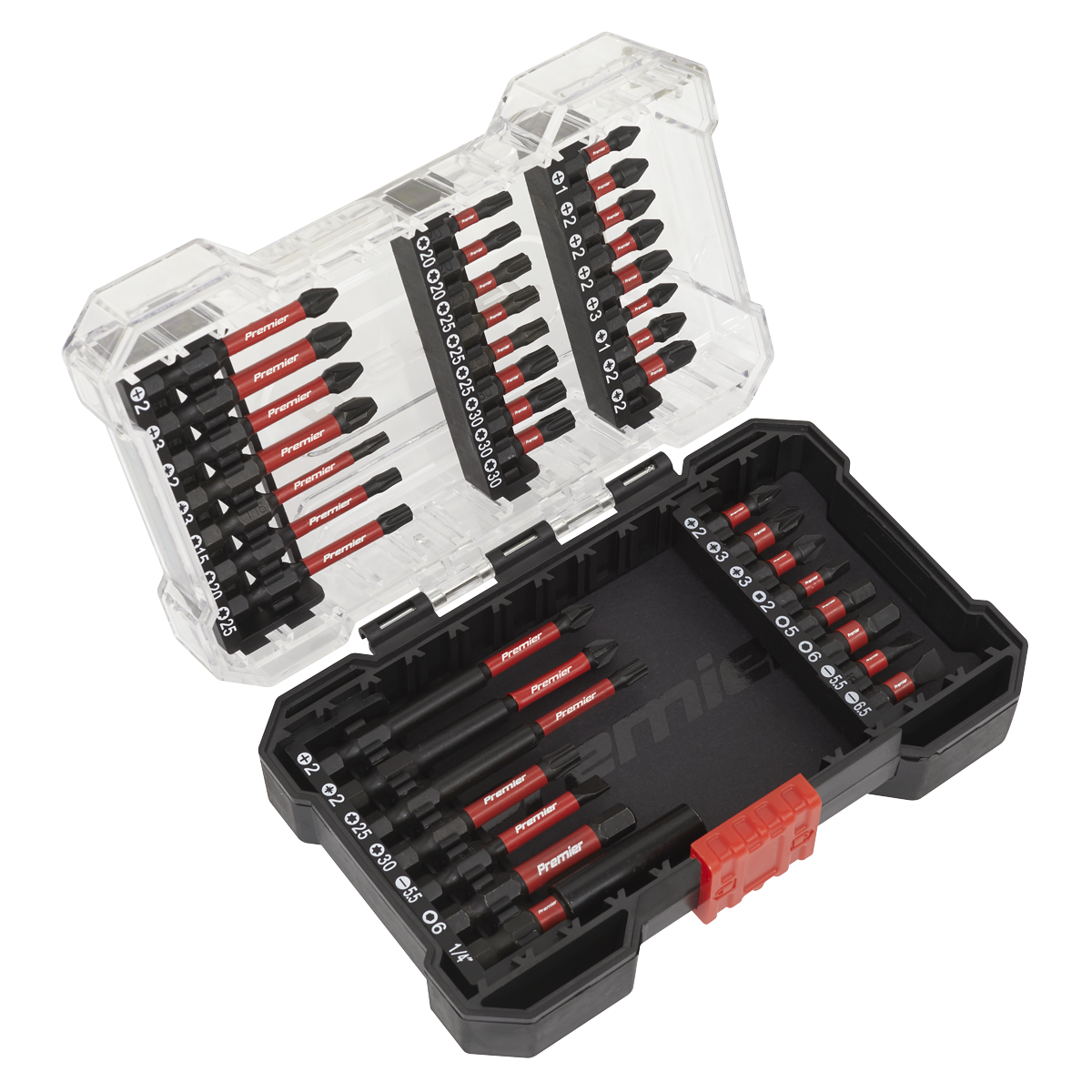 Premier Impact Grade Power Tool Bit Set 38pc | AK8282 — SBT Ltd.