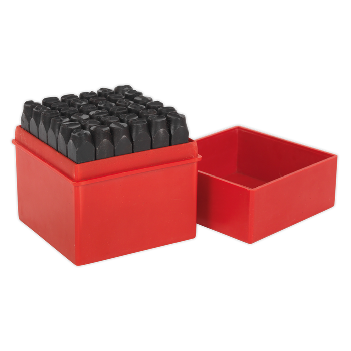 Letter & Number Punch Set 8mm 36pc | AK8297